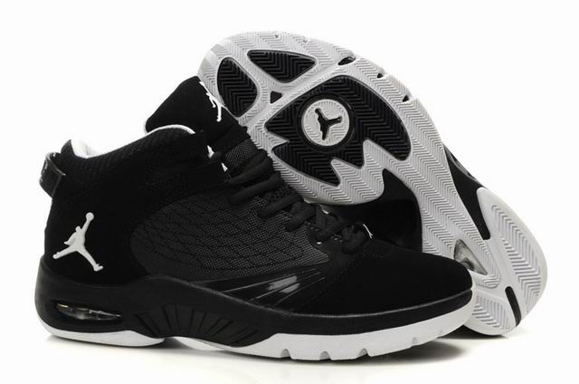 2011 Air Jordan New School Black White - Click Image to Close