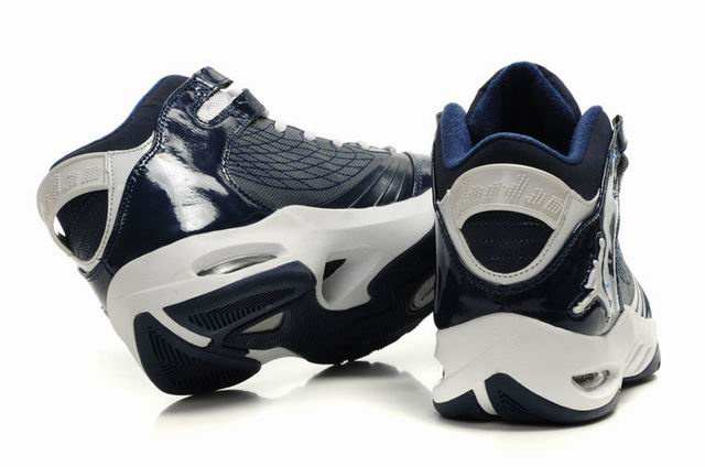 2011 Air Jordan New School Dark Blue White - Click Image to Close