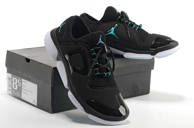 2013 Jordan Running Shoes Black White