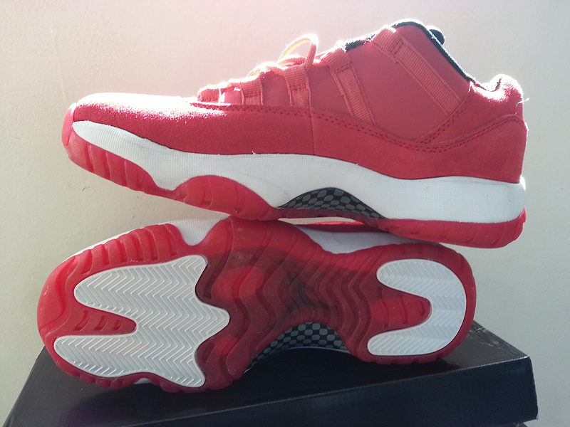 New Air Jordan Retro 11 Low Red White