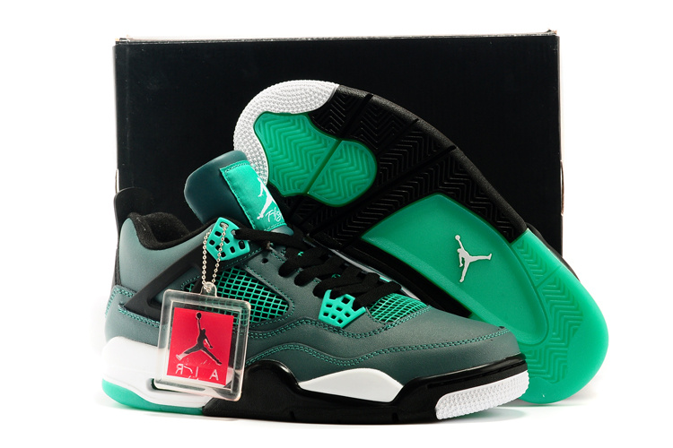 2015 Air Jordan 4 Retro 30th Anniversary Teal - Click Image to Close