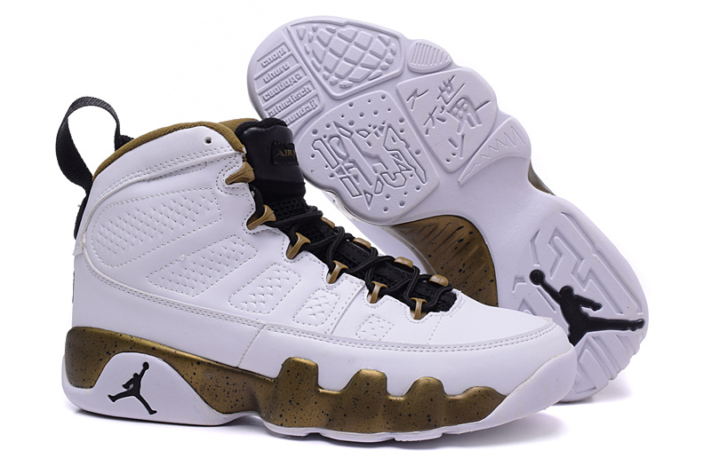 2015 Air Jordan 9 Militia Green Copper Statue