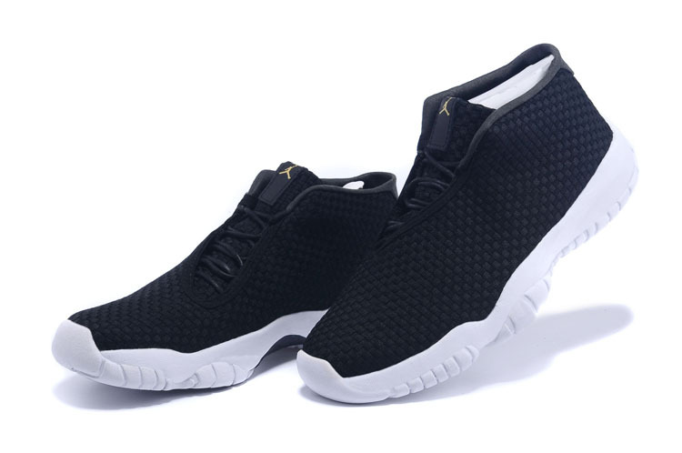 New Real Air Jordan Future Oreo Black White Lovers Shoes