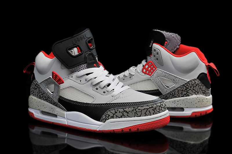 Cheap Real 2015 Air Jordan 3.5 Grey Black Red Shoes