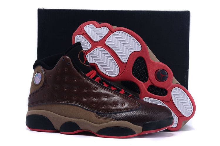 Real 2015 Air Jordan 13 Retro Wine Red Black Shoes - Click Image to Close