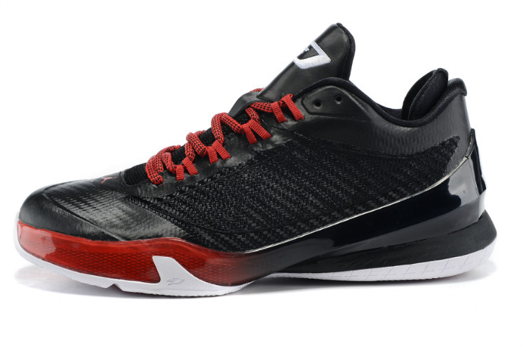 2015 Nike Jordan CP3 VIII Black Red Shoes - Click Image to Close