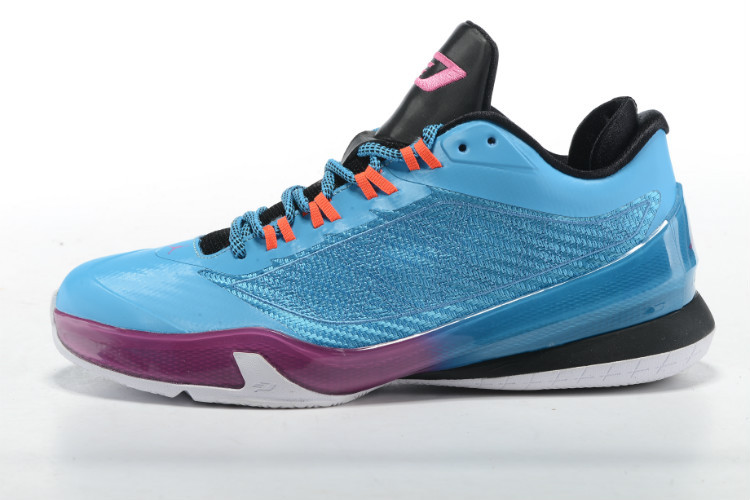 2015 Nike Jordan CP3 VIII Blue Purple Black Shoes - Click Image to Close