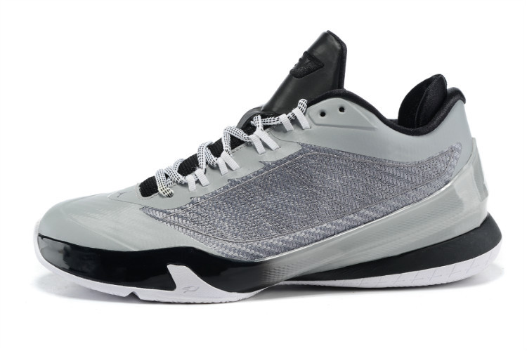 2015 Nike Jordan CP3 VIII Grey Black Shoes - Click Image to Close