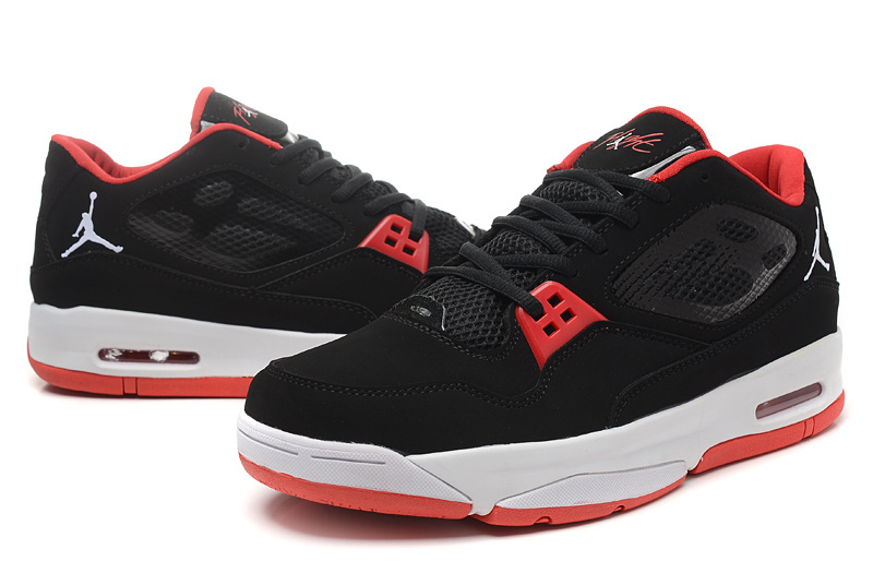 2015 Air Air Jordan Flight 23 RST Low Black Red Shoes - Click Image to Close