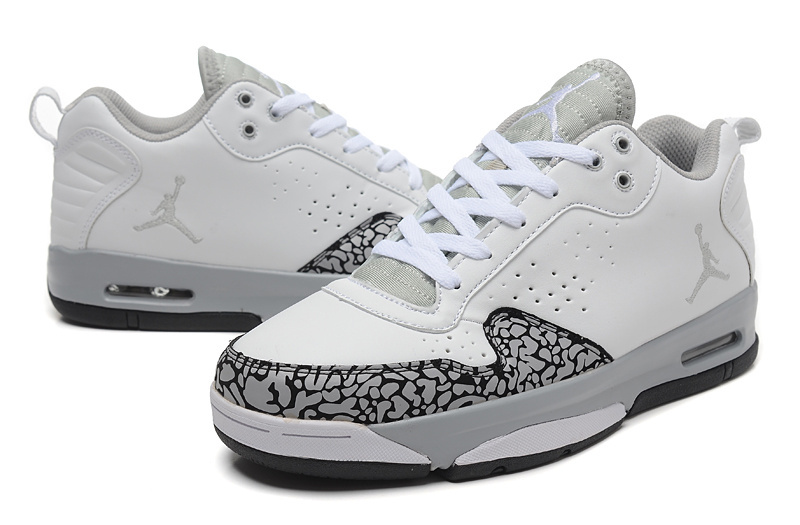 2015 Air Jordan Cement Grey White Grey Shoes