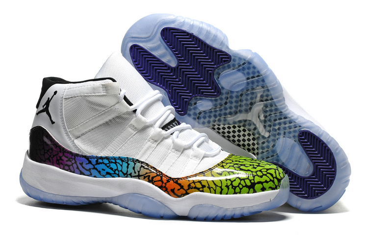 2016 Air Jordan 11 Multicolour New Colorways - Click Image to Close