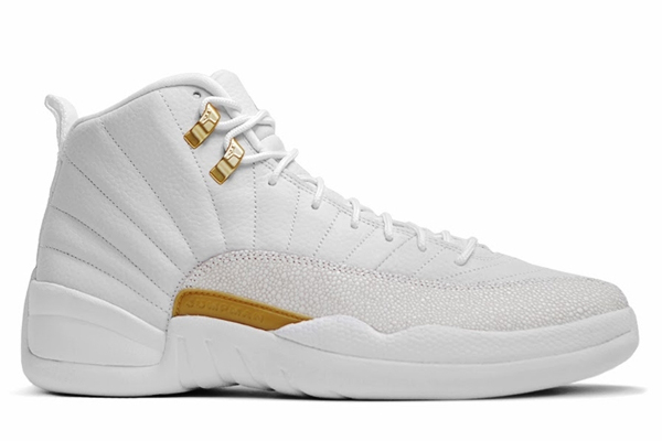 2016 Air Jordan 12 OVO White Metallic Gold White