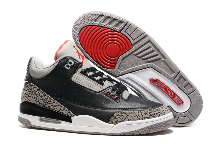 2016 Air Jordan 3 Black Cement - Click Image to Close