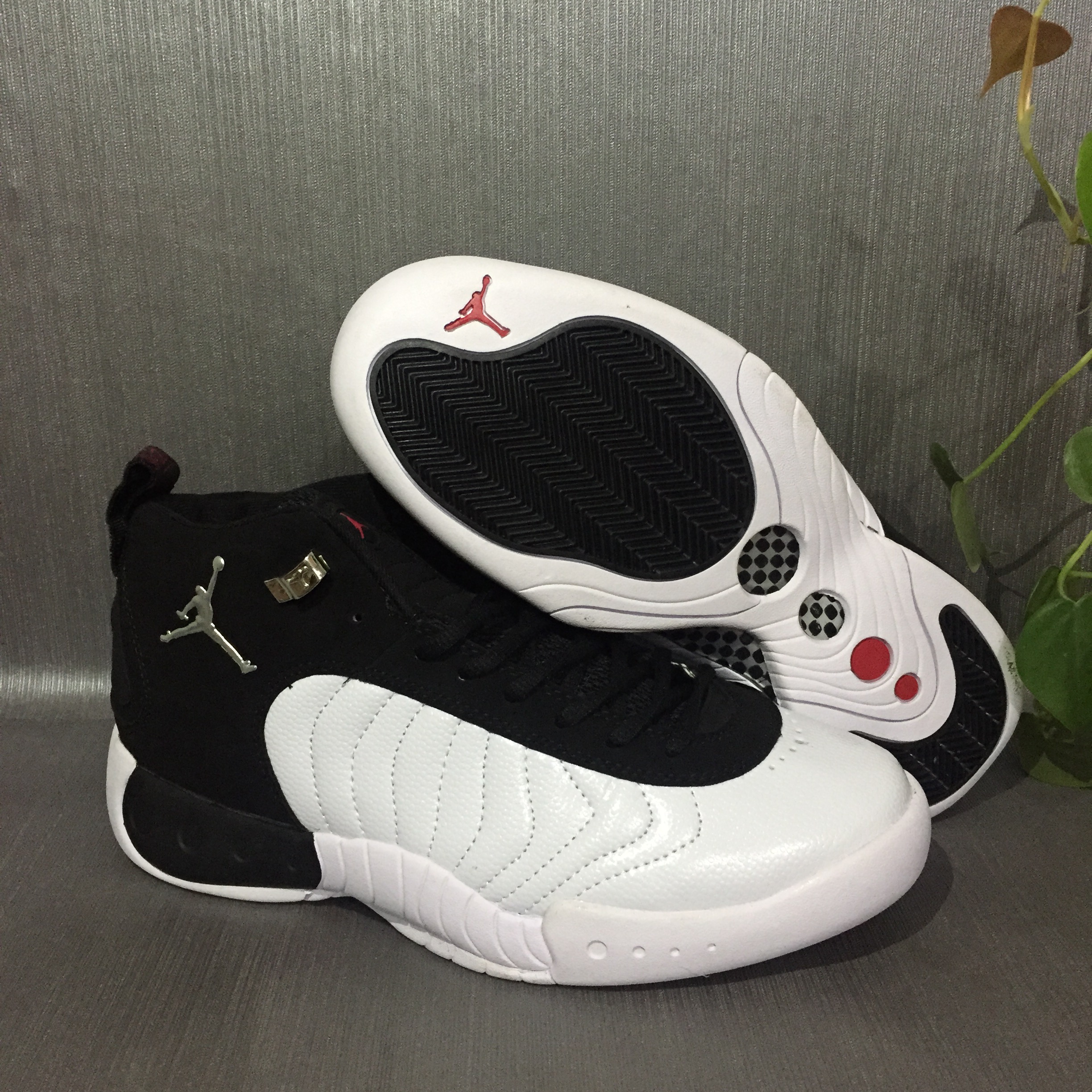 2017 Jordan Jumpman Pro Black White Red Shoes - Click Image to Close