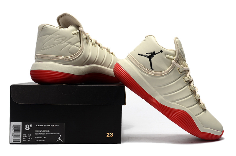 2017 Men Jordan Super Fly 6 Beign Red Shoes - Click Image to Close