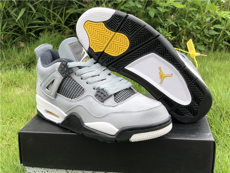 jordan 4s cool grey black white shoes - Click Image to Close