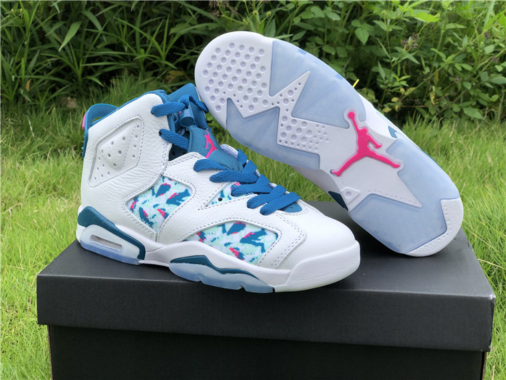 jordan 6 retro gs green abyss shoes - Click Image to Close