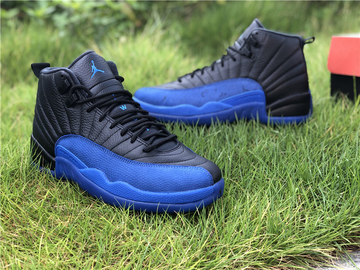 release jordan 12 black game royal shoes - Click Image to Close