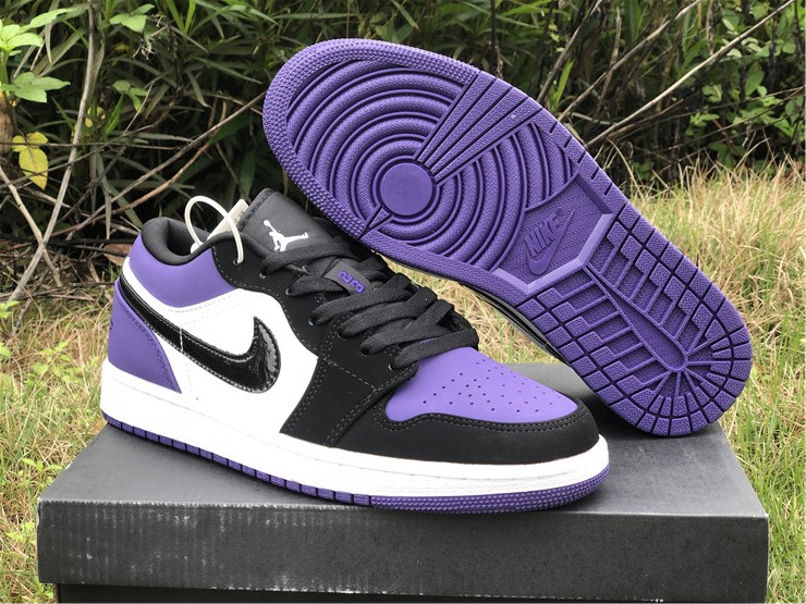 jordan 1 low court purple shoes - Click Image to Close