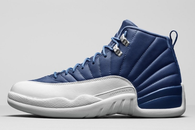 new jordan 12 indigo stone blue legend blue obsidian shoes - Click Image to Close