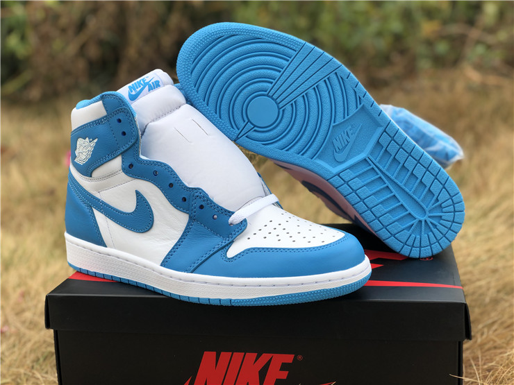 release jordan 1 retro high og unc shoes