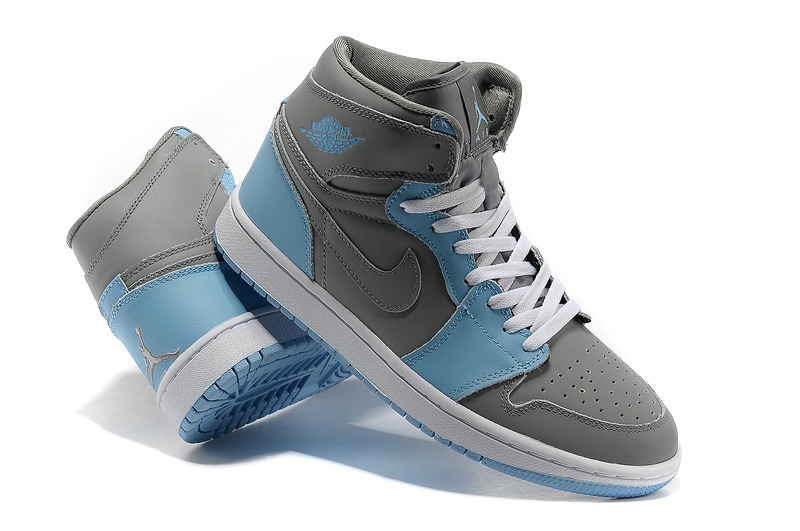 2013 Jordan 1 Retro High Grey Blue White