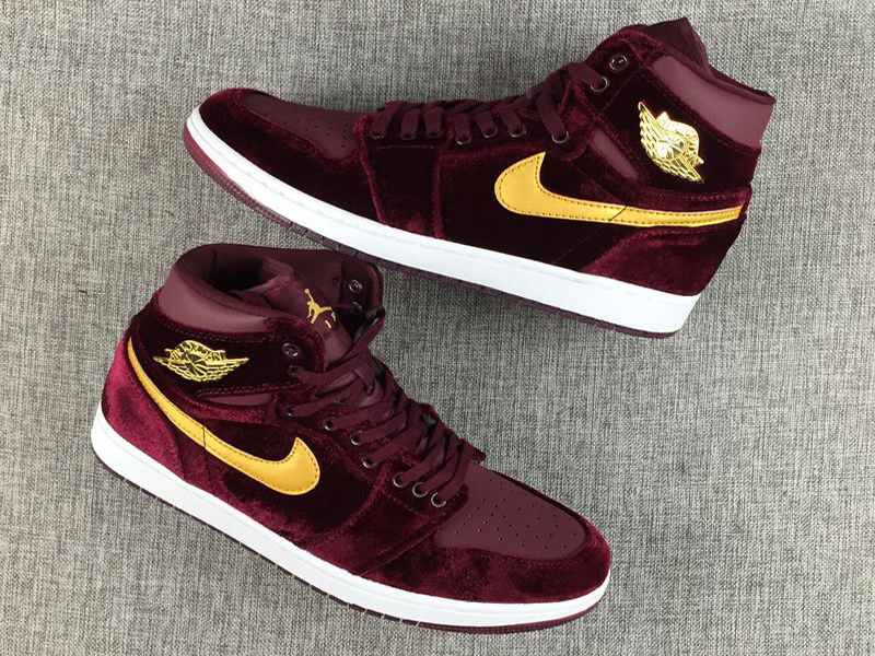 Air Jordan 1 High Velvet Night Maroon