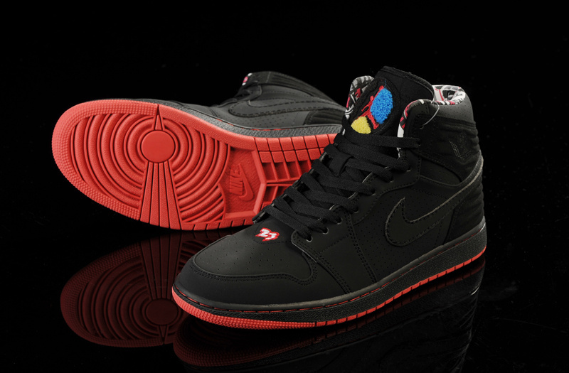 Air Jordan 1 Retro '93 Black Red Shoes