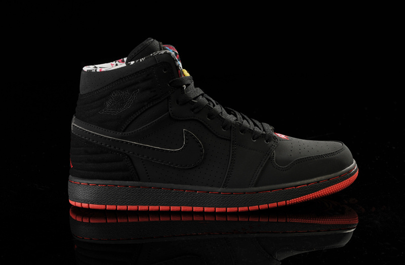 Air Jordan 1 Retro '93 Black Red Shoes