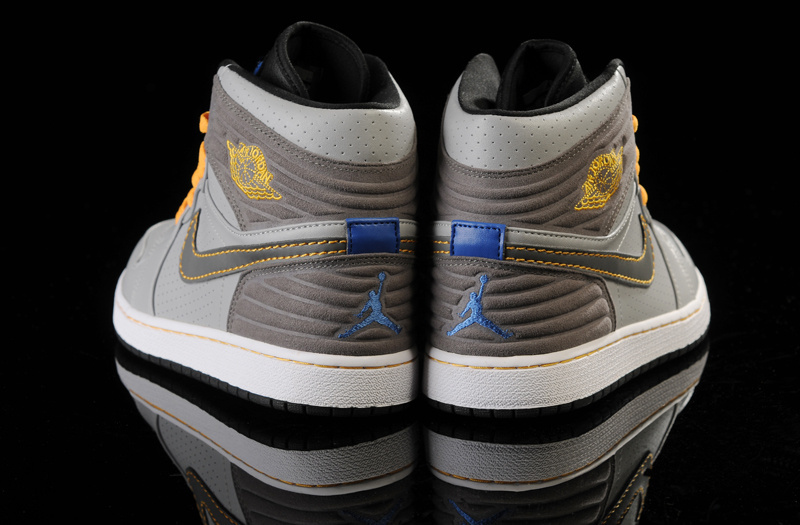 Air Jordan 1 Retro '93 Grey Yellow Shoes