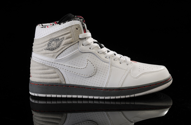 Air Jordan 1 Retro '93 White Grey Shoes