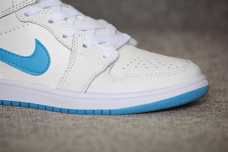 Air Jordan 1 White Baby Blue For kids