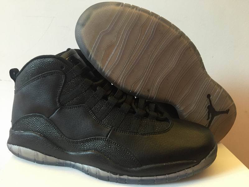 Air Jordan 10 Retro OVO Black - Click Image to Close