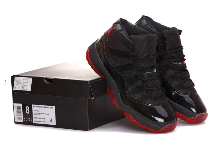 2013 Jordan 11 Snakeskin Black Red