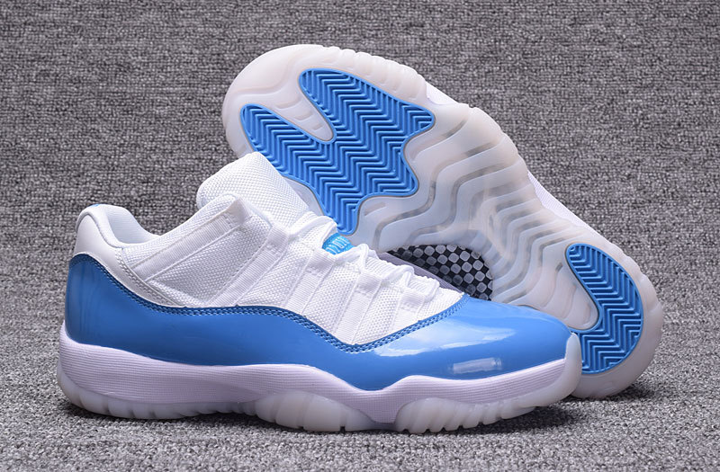 Air Jordan 11 Low White Colubmia Blue