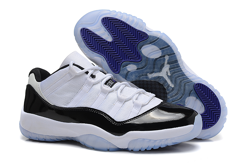 Air Jordan 11 Retro Low White Black Concord 2014 - Click Image to Close