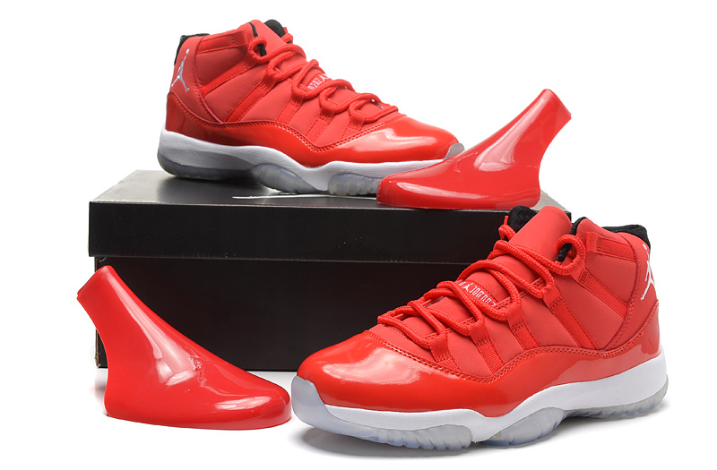 Air Jordan 11 Retro Red White 2014 Shoes