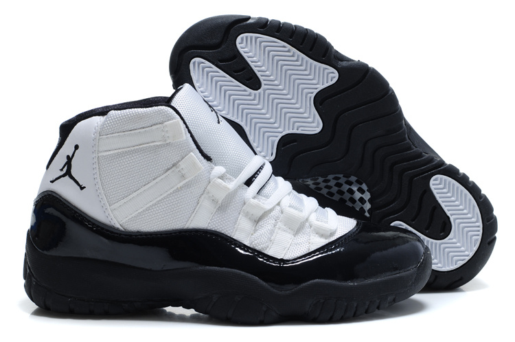 Authentic Jordan 11 White Black For Women - Click Image to Close