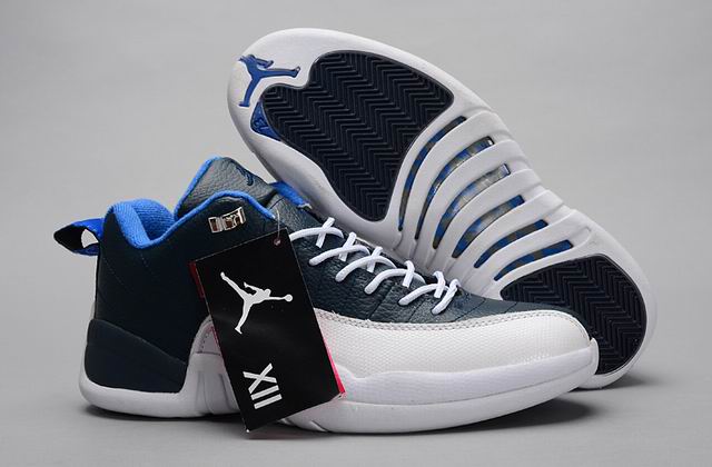 Air Jordan 12 Low Obsidian White OG - Click Image to Close