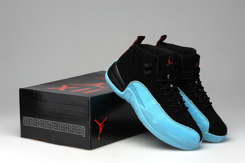 Air Jordan 12 Retro Black Gym Red Gamma Blue Cheap