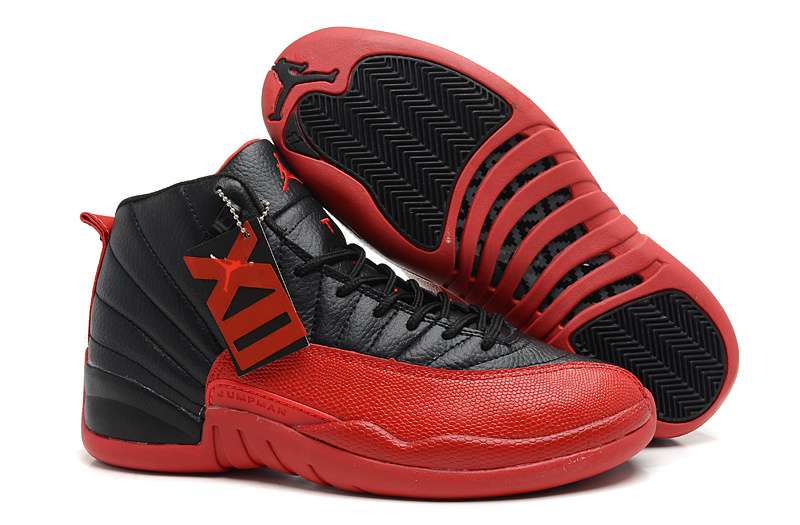 Air Jordan 12 Retro Flu Game Black Varsity Red