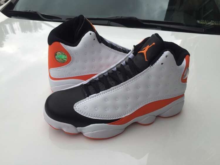 Air Jordan 13 Broken Shattered Backboard Black Orange - Click Image to Close