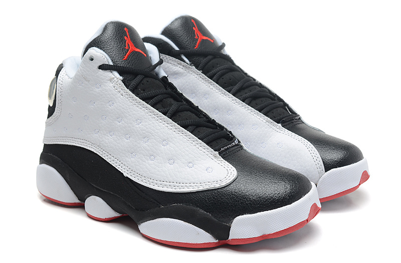 Air Jordan 13 Retro He Got Game White True Red Black - Click Image to Close