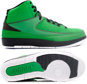 Cheap And Comfortable Air Jordan 2 Green Chrome - Click Image to Close