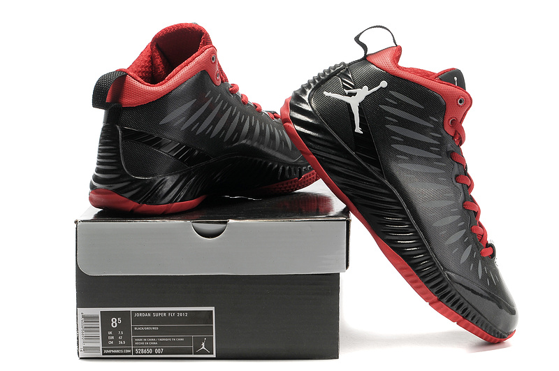 2012 Olympic Jordan Shoes Black Red