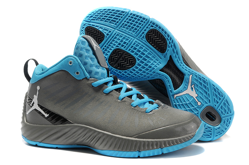 2012 Olympic Jordan Shoes Grey Dark Blue