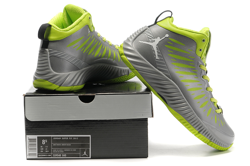 2012 Olympic Jordan Shoes Grey Green