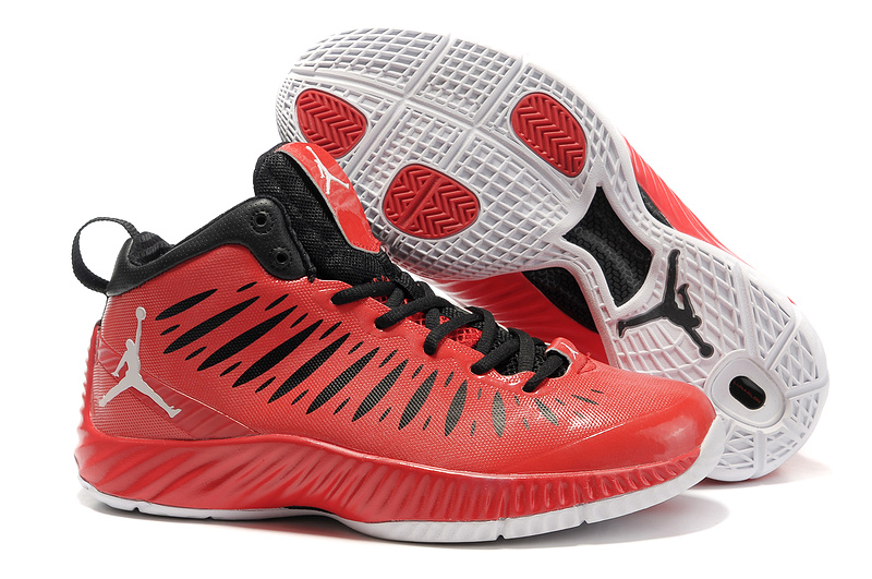 2012 Olympic Jordan Shoes Red White - Click Image to Close