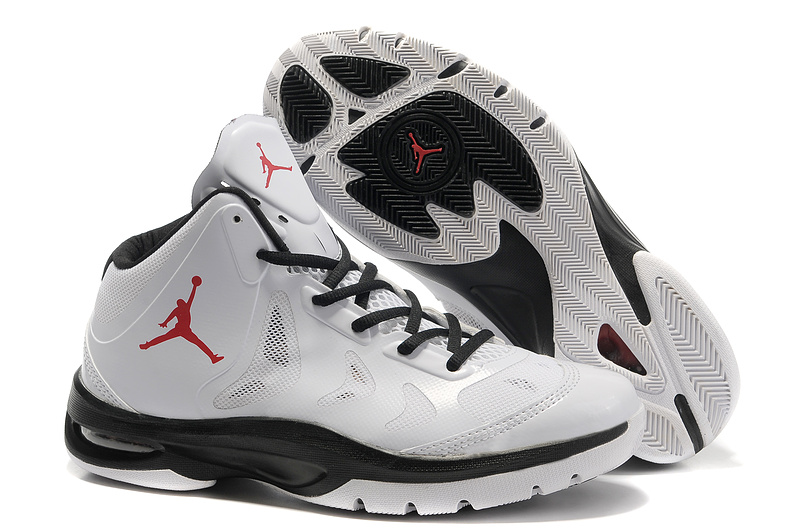 2012 Olympic Jordan Shoes White Black Red