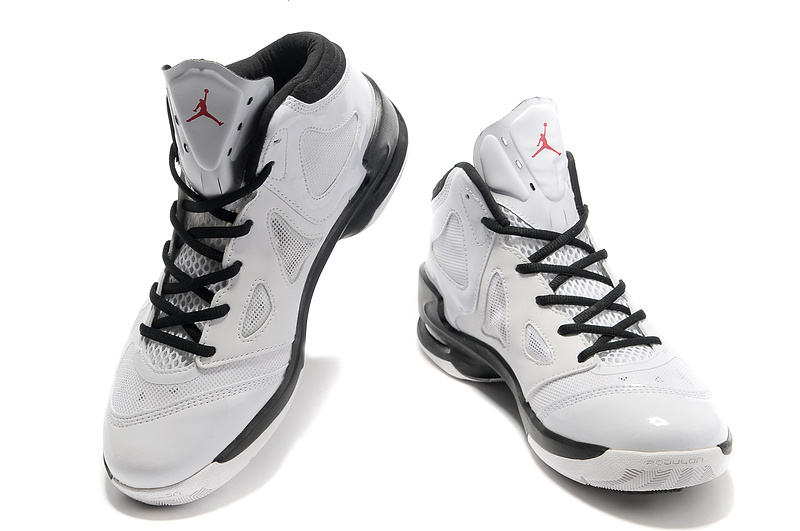 2012 Olympic Jordan Shoes White Black Red